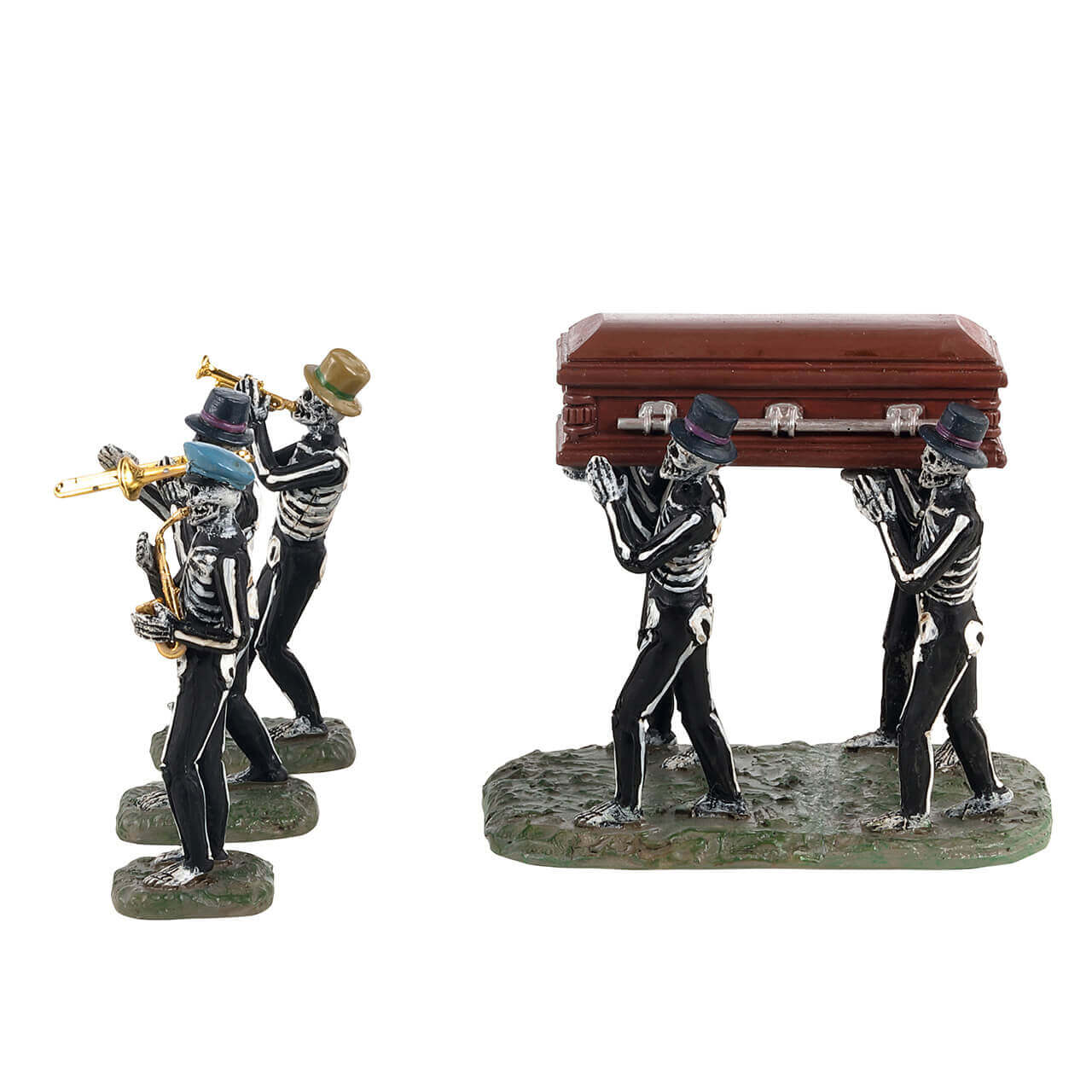 LEMAX Jazz Funeral, set of 4 #13554